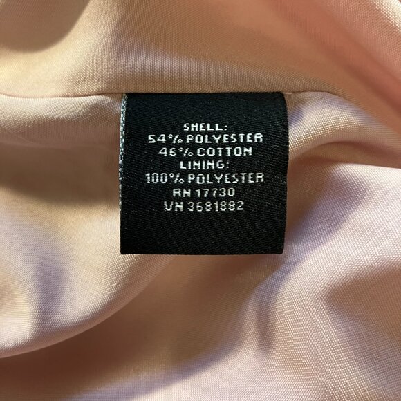 Victoria Beckham for Target Blush Pink Paisley Jacquard Dress Sz XS - Picture 3 of 8